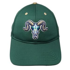 Colorado Springs Sky Sox MiLB OC Sports Green OSFM Cap Hat Strapback Ram Logo